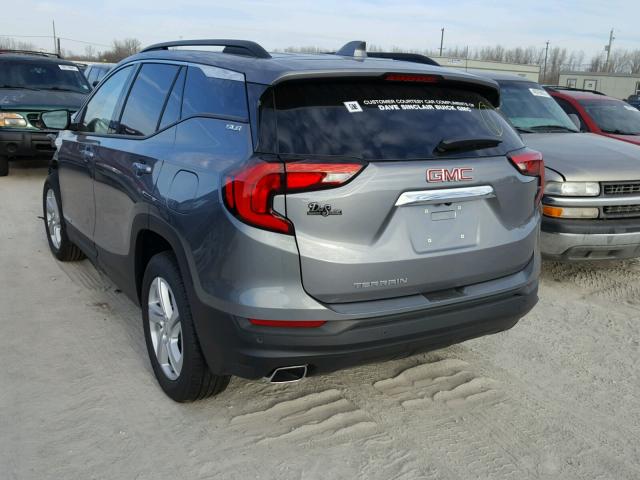 3GKALMEX1JL112709 - 2018 GMC TERRAIN SL GRAY photo 3