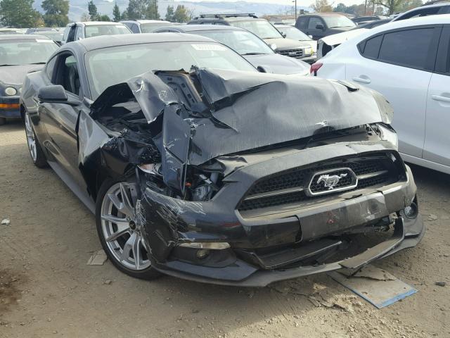 1FA6P8CF8F5392361 - 2015 FORD MUSTANG GT BLACK photo 1