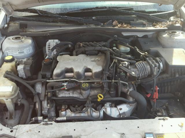 1G1ND52J21M670097 - 2001 CHEVROLET MALIBU SILVER photo 7