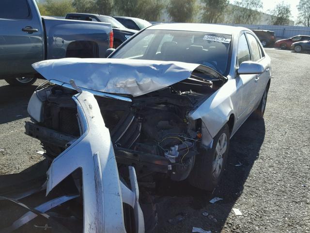 5NPET46C49H527254 - 2009 HYUNDAI SONATA GLS GRAY photo 2