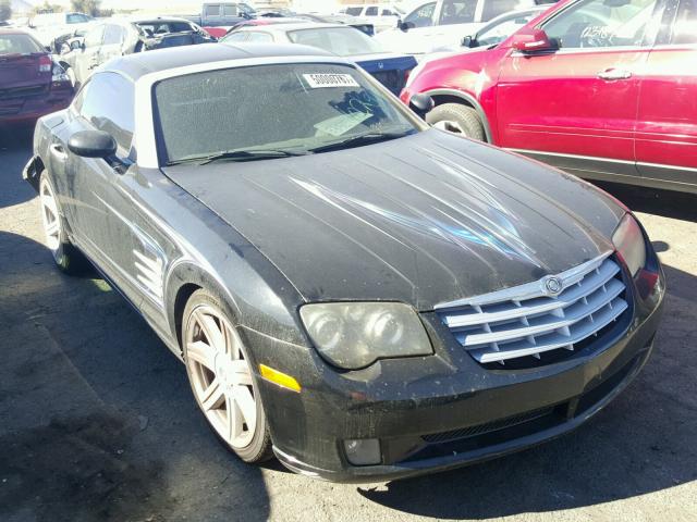 1C3AN69L44X000364 - 2004 CHRYSLER CROSSFIRE BLACK photo 1