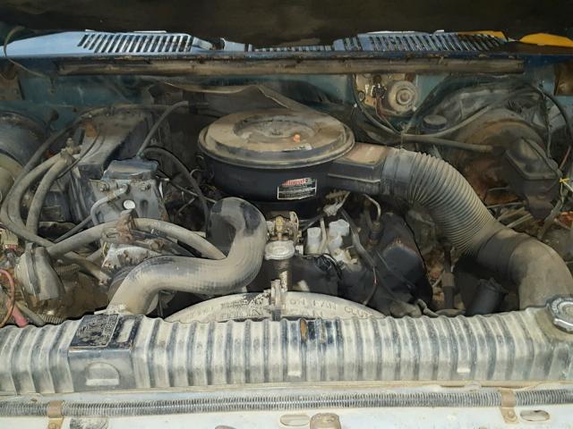 2FTHF2618GCA88196 - 1986 FORD F250 GREEN photo 7