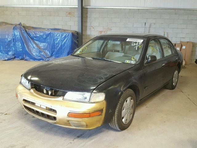 JN1CA21D5TT748174 - 1996 NISSAN MAXIMA GLE BLACK photo 2