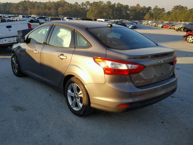 1FADP3F24DL332279 - 2013 FORD FOCUS SE GRAY photo 3