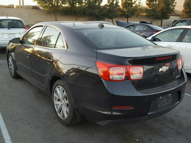 1G11E5SA4DU127401 - 2013 CHEVROLET MALIBU 2LT BLACK photo 3