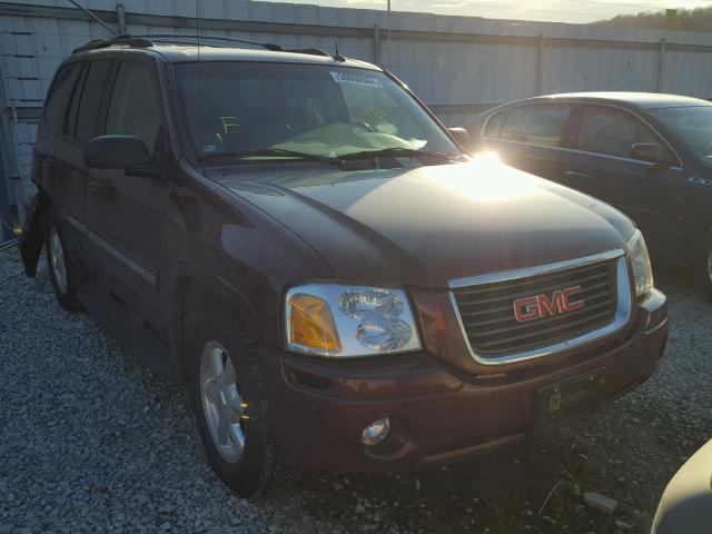 1GKDS13S542272881 - 2004 GMC ENVOY MAROON photo 1