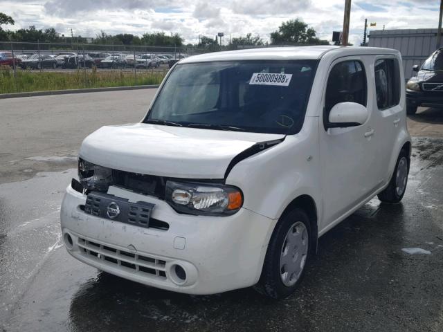 JN8AZ2KR5CT254621 - 2012 NISSAN CUBE BASE WHITE photo 2