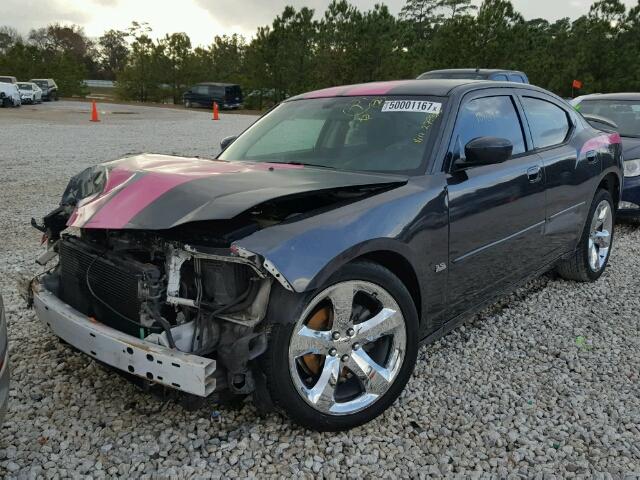 2B3CA3CV2AH277377 - 2010 DODGE CHARGER GRAY photo 2