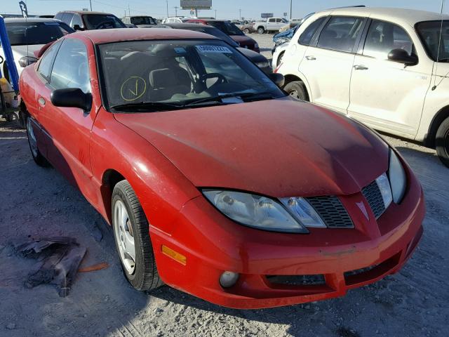 1G2JB12F047201923 - 2004 PONTIAC SUNFIRE RED photo 1