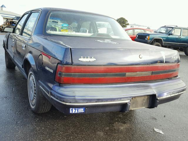 1G4AG55M4T6465483 - 1996 BUICK CENTURY SP BLUE photo 3