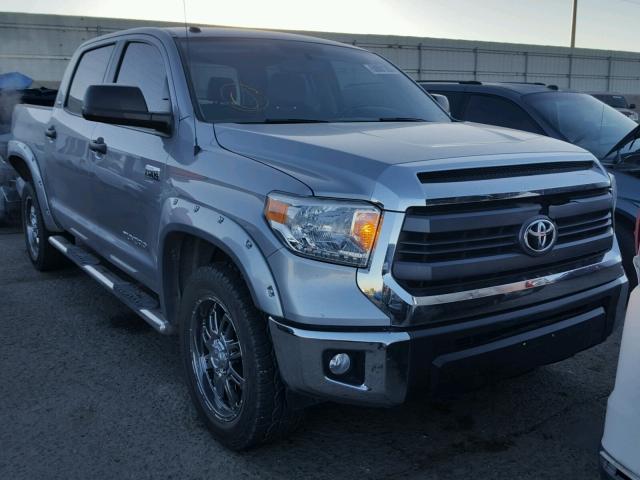 5TFDW5F13EX383119 - 2014 TOYOTA TUNDRA CRE SILVER photo 1