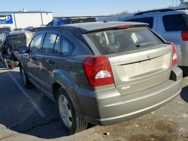 1B3HB48B08D687979 - 2008 DODGE CALIBER SX TAN photo 3