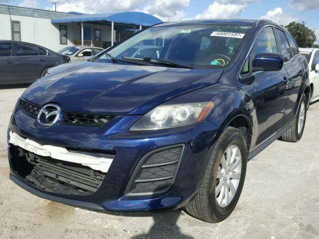 JM3ER2BM3B0361367 - 2011 MAZDA CX-7 BLUE photo 2