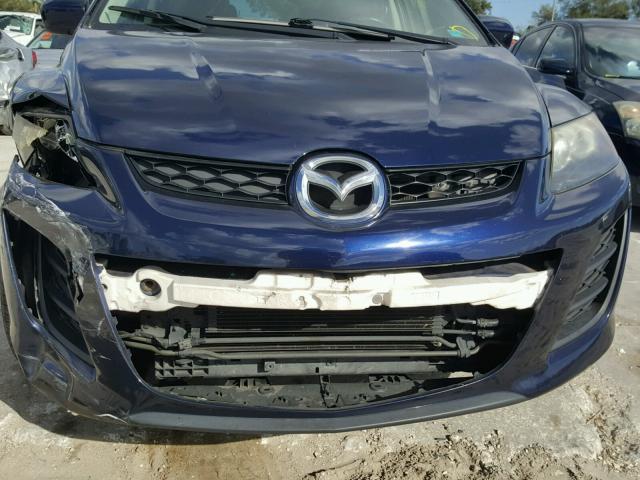 JM3ER2BM3B0361367 - 2011 MAZDA CX-7 BLUE photo 9