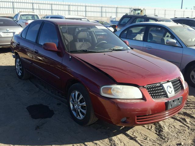 3N1CB51D75L560844 - 2005 NISSAN SENTRA 1.8 RED photo 1