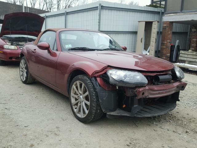 JM1NC25F760111594 - 2006 MAZDA MX-5 MIATA RED photo 1