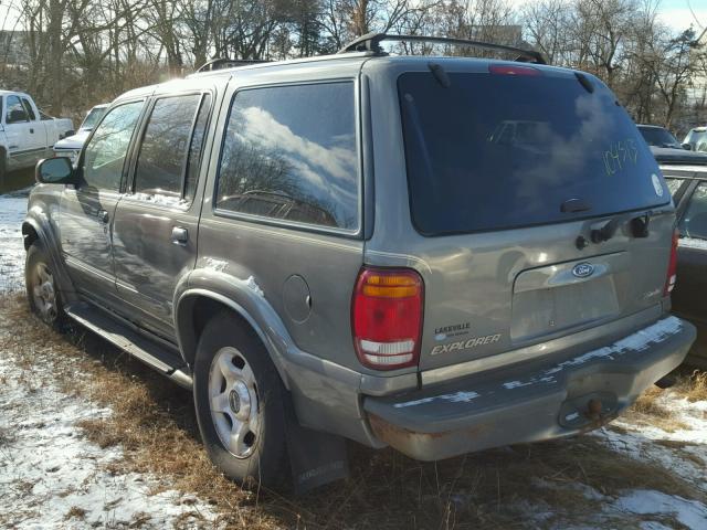 1FMZU75E8YZA22310 - 2000 FORD EXPLORER L GRAY photo 3