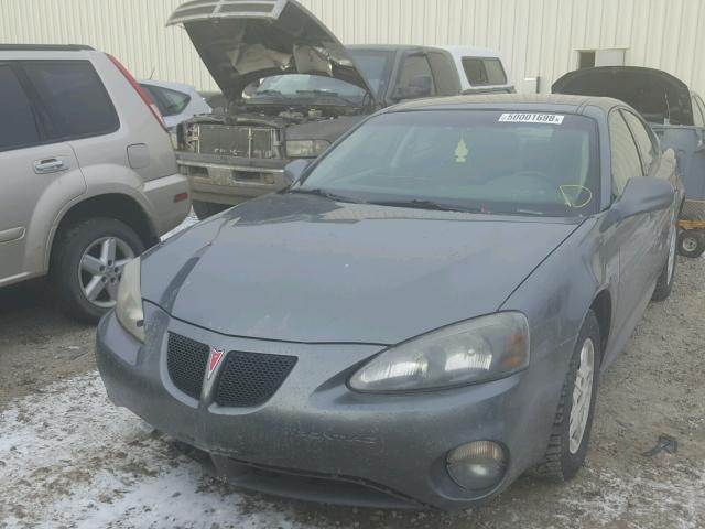 2G2WP522541360123 - 2004 PONTIAC GRAND PRIX Сұр фото 2