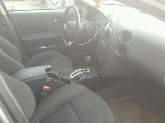 2G2WP522541360123 - 2004 PONTIAC GRAND PRIX Сұр фото 5