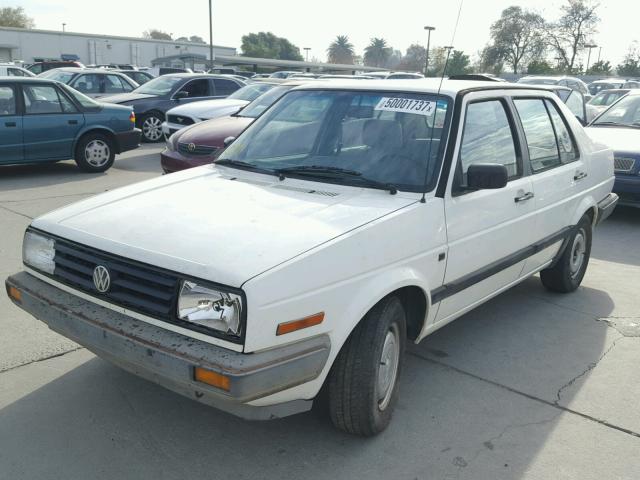 WVWEA0162JW321705 - 1988 VOLKSWAGEN JETTA WHITE photo 2