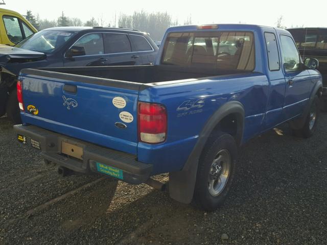 1FTZR15X7YPB76295 - 2000 FORD RANGER SUP BLUE photo 4