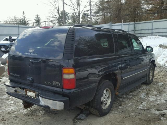 3GNFK16Z62G258741 - 2002 CHEVROLET SUBURBAN K BLACK photo 4