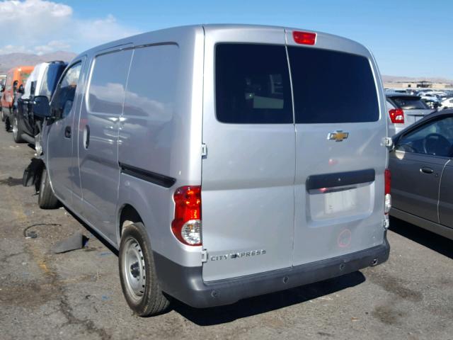 3N63M0YN8FK735857 - 2015 CHEVROLET CITY EXPRE GRAY photo 3
