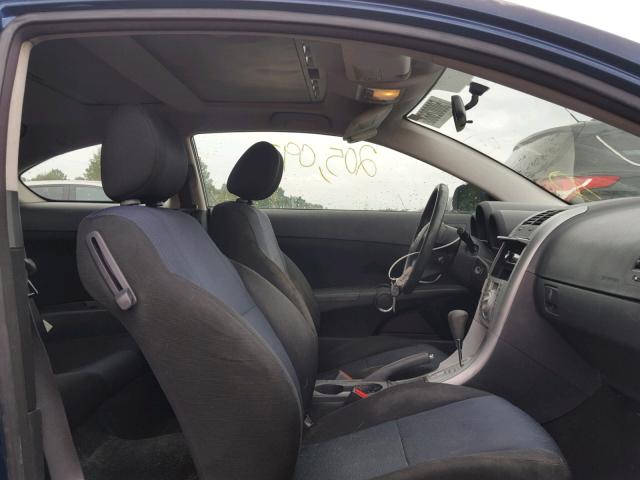 JTKDE177150043189 - 2005 TOYOTA SCION TC 蓝色 照片 5