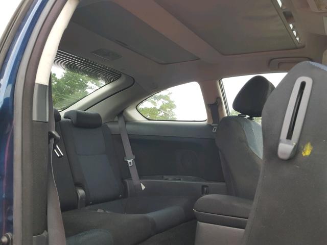 JTKDE177150043189 - 2005 TOYOTA SCION TC 蓝色 照片 6