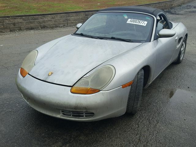 WP0CA2986WU624398 - 1998 PORSCHE BOXSTER GRAY photo 2