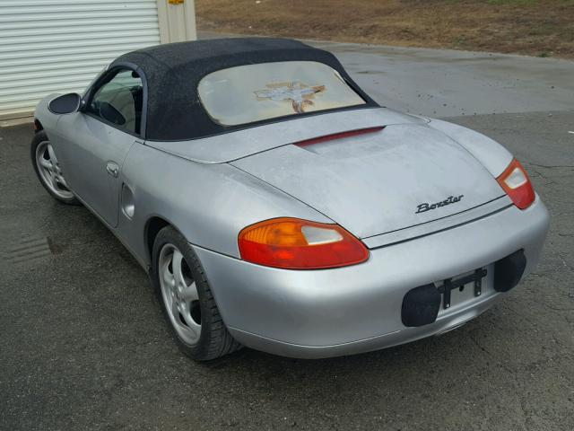 WP0CA2986WU624398 - 1998 PORSCHE BOXSTER GRAY photo 3