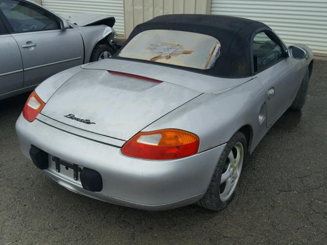 WP0CA2986WU624398 - 1998 PORSCHE BOXSTER GRAY photo 4