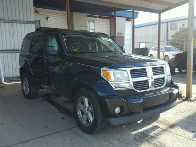 1D8GU28K37W664595 - 2007 DODGE NITRO SXT BLACK photo 1