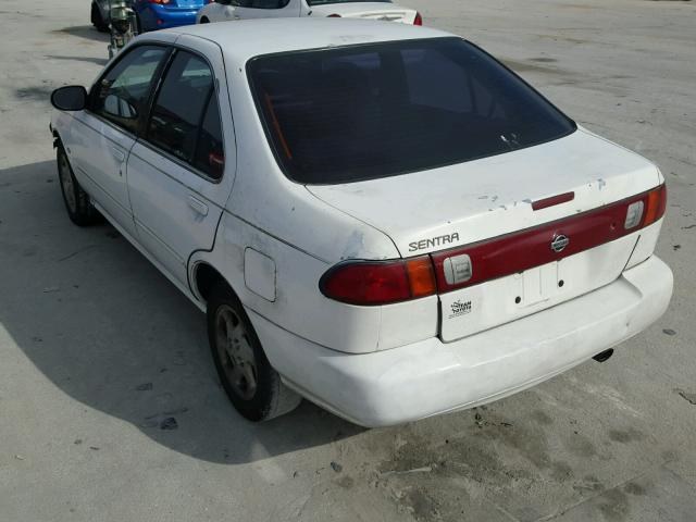 1N4AB41D4XC706233 - 1999 NISSAN SENTRA BAS WHITE photo 3