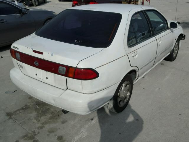 1N4AB41D4XC706233 - 1999 NISSAN SENTRA BAS WHITE photo 4