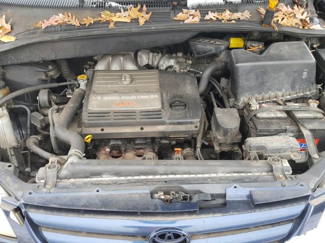 4T3ZF19C41U390381 - 2001 TOYOTA SIENNA CE BLUE photo 7