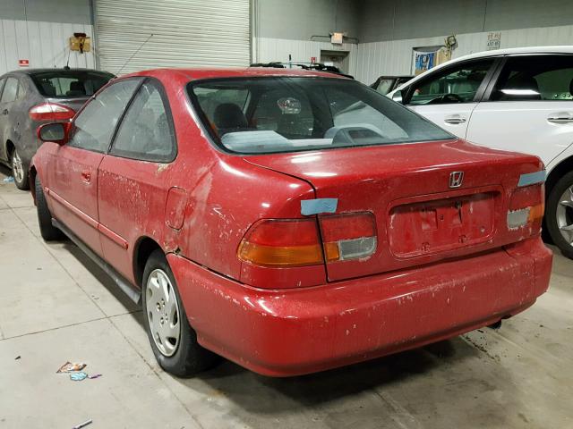 1HGEJ8142VL008384 - 1997 HONDA CIVIC EX წითელი ფოტო 3