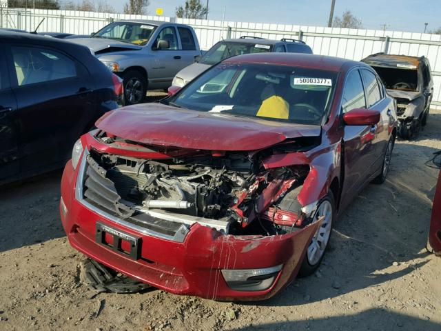 1N4AL3AP7EN362349 - 2014 NISSAN ALTIMA 2.5 BURGUNDY photo 2