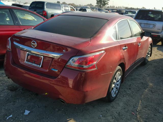 1N4AL3AP7EN362349 - 2014 NISSAN ALTIMA 2.5 BURGUNDY photo 4