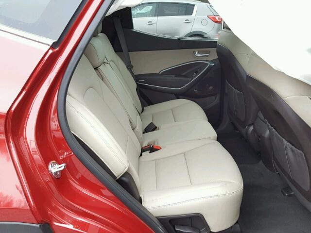 5XYZWDLA4JG527875 - 2018 HYUNDAI SANTA FE S Qırmızı foto 6