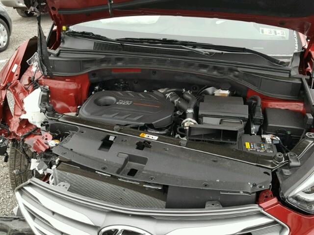 5XYZWDLA4JG527875 - 2018 HYUNDAI SANTA FE S Qırmızı foto 7