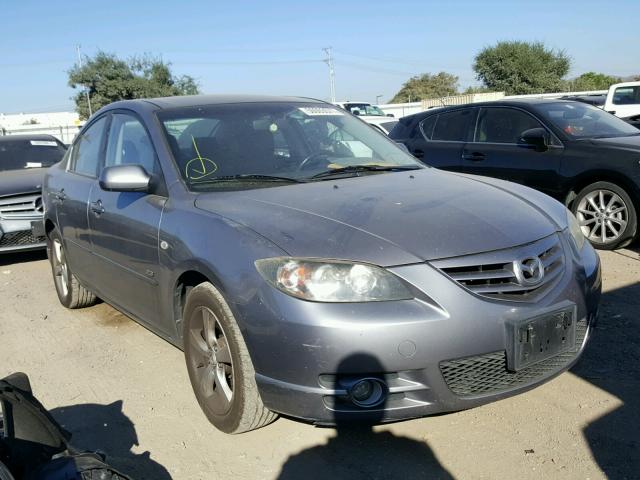 JM1BK124261451958 - 2006 MAZDA 3 S GRAY photo 1