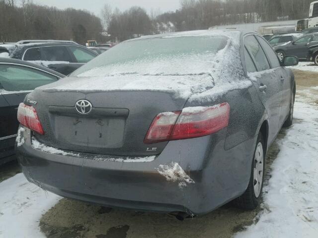 4T1BE46K07U128683 - 2007 TOYOTA CAMRY NEW GRAY photo 4