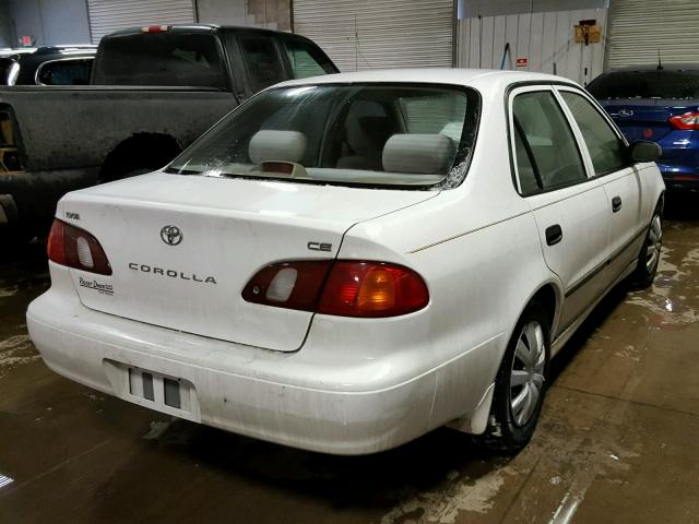 1NXBR12E1XZ181122 - 1999 TOYOTA COROLLA VE WHITE photo 4