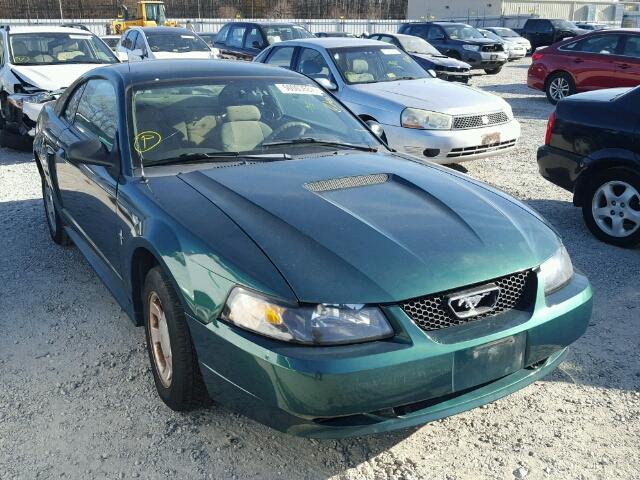 1FAFP40401F120143 - 2001 FORD MUSTANG GREEN photo 1