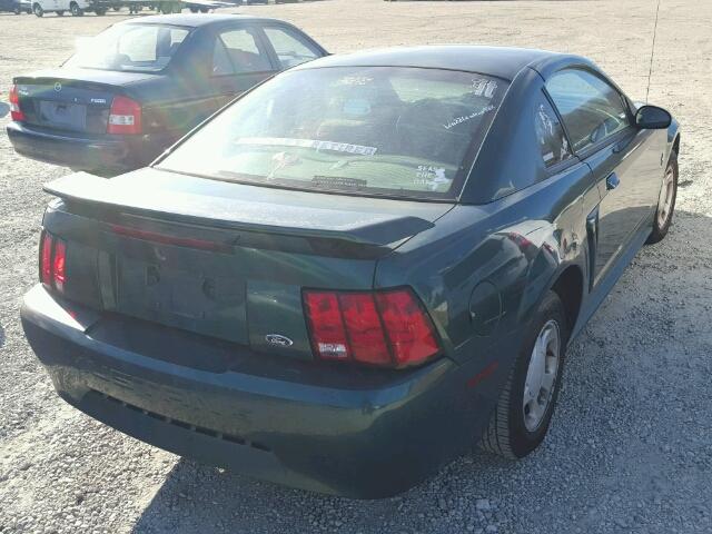 1FAFP40401F120143 - 2001 FORD MUSTANG GREEN photo 4