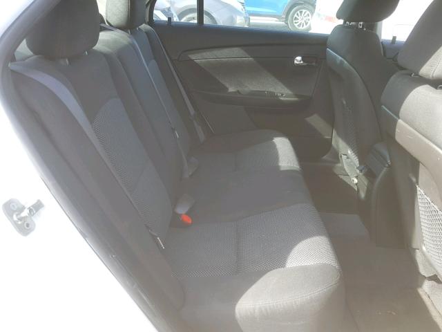 1G1ZC5E06CF372733 - 2012 CHEVROLET MALIBU 1LT WHITE photo 6