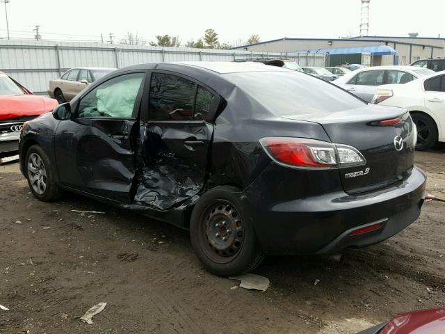 JM1BL1UG6B1422879 - 2011 MAZDA 3 I BLACK photo 3