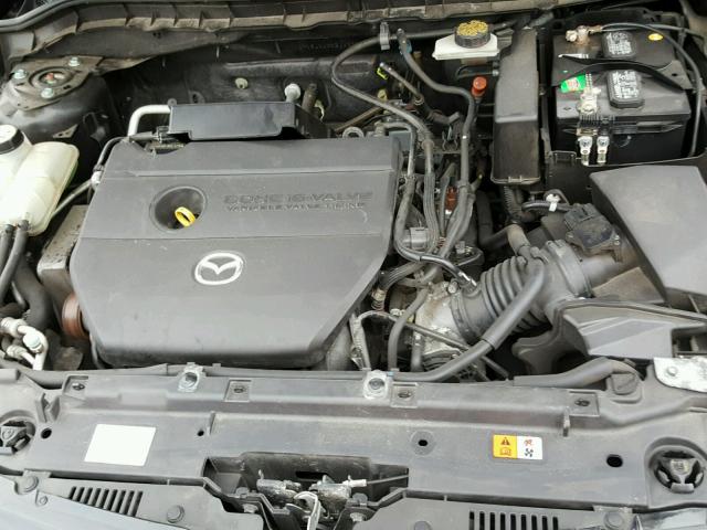 JM1BL1UG6B1422879 - 2011 MAZDA 3 I BLACK photo 7