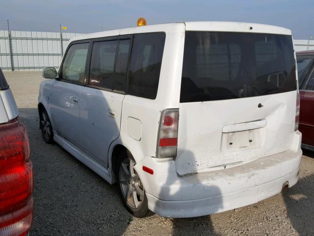 JTLKT324754023605 - 2005 TOYOTA SCION XB თეთრი ფოტო 3